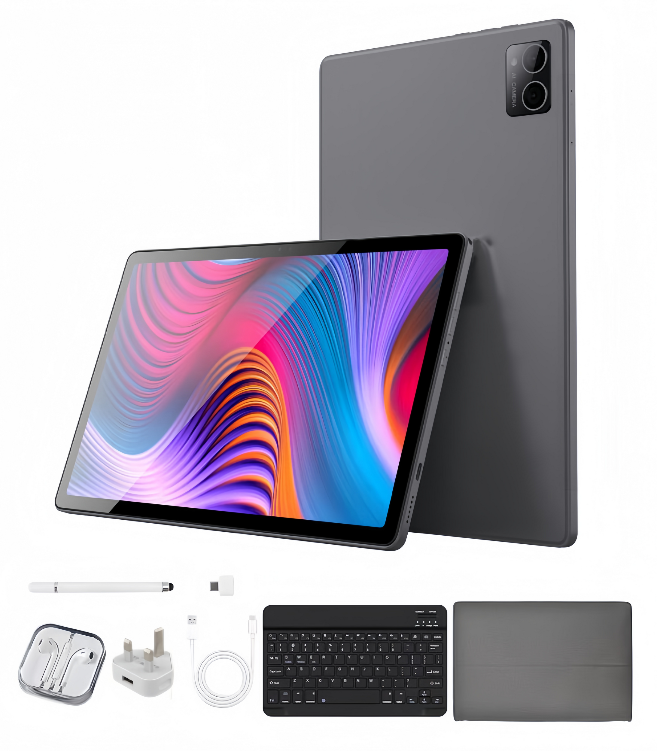 XYLORE GT20 dark iron grey tablet bundle