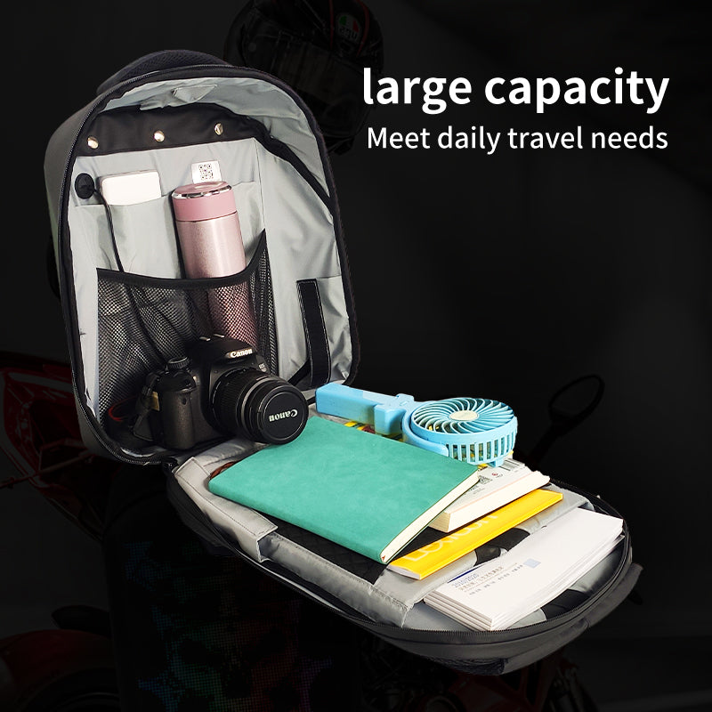 XYLORE T3 LED backpack spacious internal storage